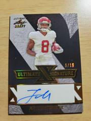 John Metchie III Football Cards 2022 Leaf Ultimate Draft X Autographs Prices