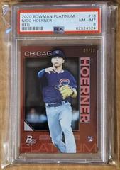 Nico Hoerner [Red] #18 Baseball Cards 2020 Bowman Platinum Prices