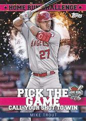 Mike Trout #HRC-3 Baseball Cards 2022 Topps Home Run Challenge Code Prices