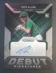 Nick Allen #DS-NA Baseball Cards 2022 Panini Prizm Debut Signatures Prices