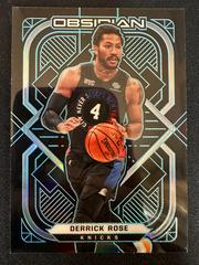 Derrick Rose [Blue] Basketball Cards 2020 Panini Obsidian Prices