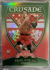 Trae Young [Green] #545 Basketball Cards 2018 Panini Chronicles Prices