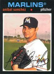 Anibal Sanchez #94 Baseball Cards 2012 Topps Archives Prices