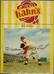 Bill McCool [Red Hat, Left Hand Down] Baseball Cards 1968 Kahn's Wieners Prices