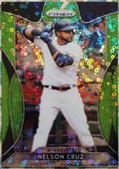 Nelson Cruz [Green Prizm] #111 Baseball Cards 2019 Panini Prizm Prices