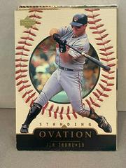 Jim Thome [Standing Ovation] #25 Baseball Cards 1999 Upper Deck Ovation Prices