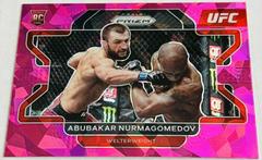Abubakar Nurmagomedov [Pink Ice] #5 Ufc Cards 2022 Panini Prizm UFC Prices
