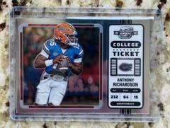 Anthony Richardson Football Cards 2023 Panini Chronicles Draft Picks Contenders Optic Prices
