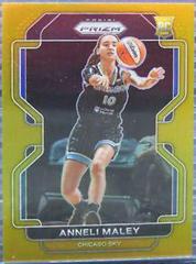 Anneli Maley [Gold] #74 Basketball Cards 2022 Panini Prizm WNBA Prices