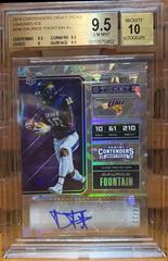 Daurice Fountain [Cracked Ice Autograph] #290 Football Cards 2018 Panini Contenders Draft Picks Prices