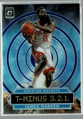 James Harden [Blue] #4 Basketball Cards 2019 Panini Donruss Optic T-Minus 3,2,1 Prices