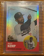 Matt Kemp [Refractor] #HP1 Baseball Cards 2012 Topps Heritage Chrome Prices