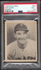 Gus Suhr [Sample] #83 Baseball Cards 1939 Play Ball Prices