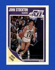 John Stockton #156 Basketball Cards 1989 Fleer Prices