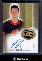 Shane Pinto [Gold Autograph Patch] #2022-SP Hockey Cards 2021 Upper Deck The Cup Rookie Class of 2022 Prices