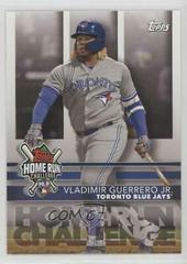 Vladimir Guerrero Jr #HRC-13 Baseball Cards 2020 Topps Home Run Challenge Prices