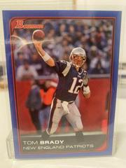Tom Brady [Blue] #11 Football Cards 2006 Bowman Prices
