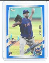 David Peterson [Blue Foil] Baseball Cards 2021 Topps Opening Day Prices