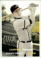Chipper Jones #90 Baseball Cards 2006 Topps Heritage Prices