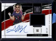 Alexa Bliss Wrestling Cards 2022 Panini Impeccable WWE Elegance Memorabilia Autographs Prices