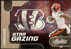 Ja'Marr Chase #SG-17 Football Cards 2022 Panini Absolute Star Gazing Prices
