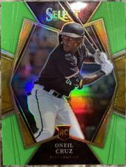Oneil Cruz [Green Prizm] #101 Baseball Cards 2022 Panini Select Prices