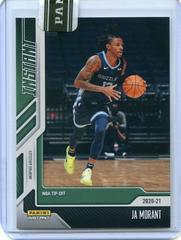 Ja Morant [Green] #18 Basketball Cards 2020 Panini Instant Prices