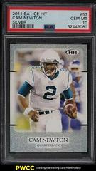 Cam Newton [Silver] #57 Football Cards 2011 Sage Hit Prices
