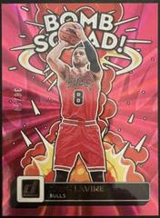 Zach LaVine [Pink Laser] #15 Basketball Cards 2022 Panini Donruss Bomb Squad Prices