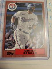 Corey Seager [Red] #87TB-20 Baseball Cards 2022 Topps 1987 Series 2 Prices