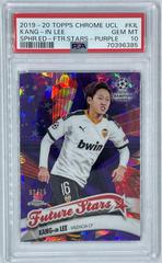 Kang in Lee [Purple] Soccer Cards 2019 Topps Chrome UEFA Champions League Sapphire Prices
