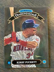 Kirby Puckett #DK4 Baseball Cards 1992 Panini Donruss Diamond Kings Prices