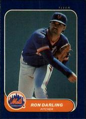 Ron Darling #18 Baseball Cards 1986 Fleer Mini Prices