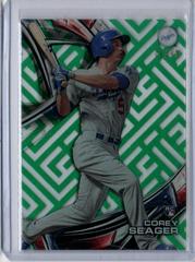 Corey Seager [Green Rainbow] #HT-CSE Baseball Cards 2016 Topps High Tek Prices