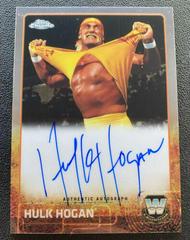 Hulk Hogan Wrestling Cards 2015 Topps Chrome WWE Autographs Prices