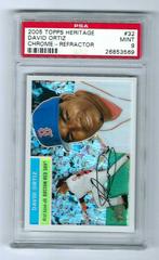 David Ortiz [Refractor] #32 Baseball Cards 2005 Topps Heritage Chrome Prices