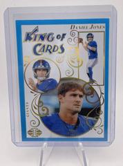 Daniel Jones [Light Blue] #3 Football Cards 2023 Panini Illusions King of Cards Prices