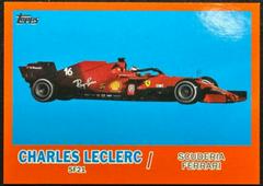 Charles Leclerc [Orange] #T61-CL Racing Cards 2021 Topps Formula 1 1961 Sports Cars Prices