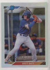 Brett Baty [Refractor] Baseball Cards 2020 Bowman Heritage Chrome Prospects Prices