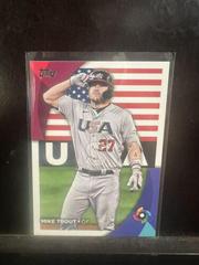 Mike Trout #WBC-1 Baseball Cards 2023 Topps World Classic Stars Prices