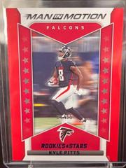 Kyle Pitts [True Blue] Football Cards 2022 Panini Rookies & Stars Man In Motion Prices