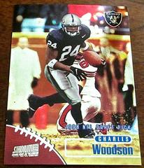 Charles Woodson [One of a Kind] Football Cards 1998 Stadium Club Prices