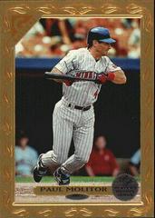 Paul Molitor [Player's Private Issue] #1 Baseball Cards 1997 Topps Gallery Prices