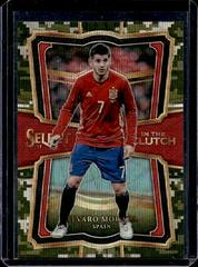 Alvaro Morata [Camo] Soccer Cards 2017 Panini Select in the Clutch Prices