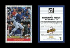 Christian Yelich [Vector] Baseball Cards 2019 Panini Donruss Highlights Prices