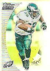 Brian Westbrook [Chrome Gold Refractor] #53 Football Cards 2005 Topps Draft Picks & Prospects Prices