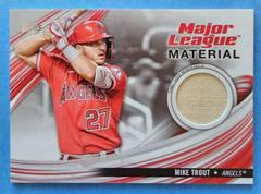 Mike Trout Baseball Cards 2023 Topps Series 1 Major League Material Relics Prices