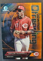 Taylor Trammell [Orange Refractor] Baseball Cards 2018 Bowman Trending Prices