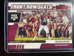 Kellen Mond [RED] Football Cards 2021 Panini Contenders Draft Picks Front Row Seats Prices