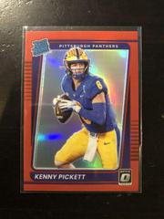 Kenny Pickett [Red] #7 Football Cards 2022 Panini Chronicles Draft Picks Donruss Optic Rated Rookie Prices